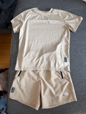 Kids NBA Beige set